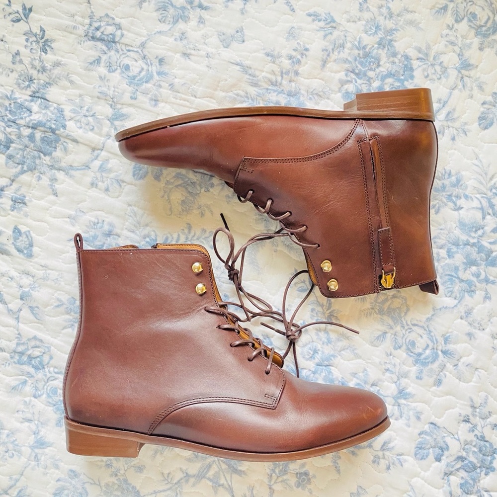 Womens Boots | Sézane Eugenie boots Chocolate Smooth Heritage